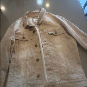 Mens tan medicum jean  Jacket